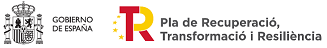 Logotip GOBERN ESPANYA PLA DE RECUPERACIO TRANSFORMACIO I RESILIENCIA